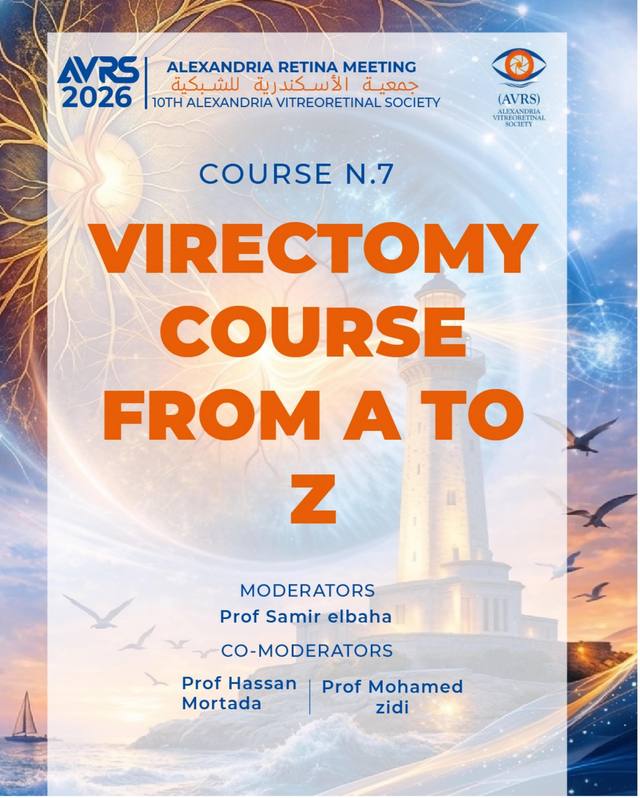 Vitrectomy from A to Z flyer, page 1